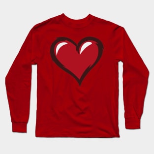 Just My Heart For You Long Sleeve T-Shirt